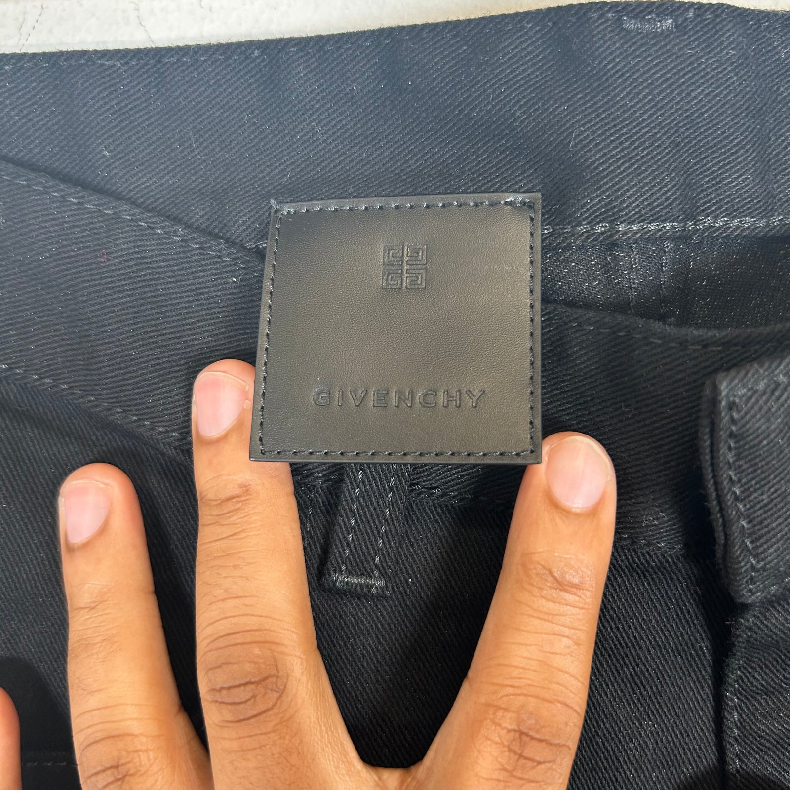 Givenchy Black Denim Jeans Size 31