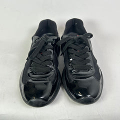 Prada Patent Leather Low-Top America Cups