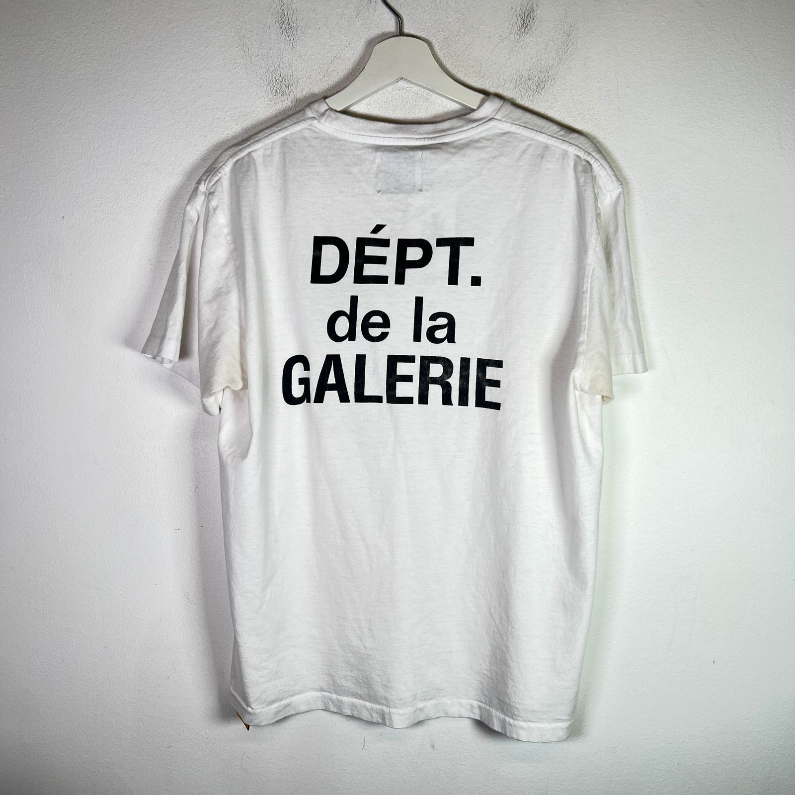 Gallery Dept White French Logo T-Shirt Size M