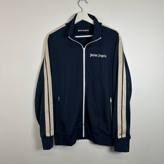 Palm Angels Navy Track Jacket Size 2XL
