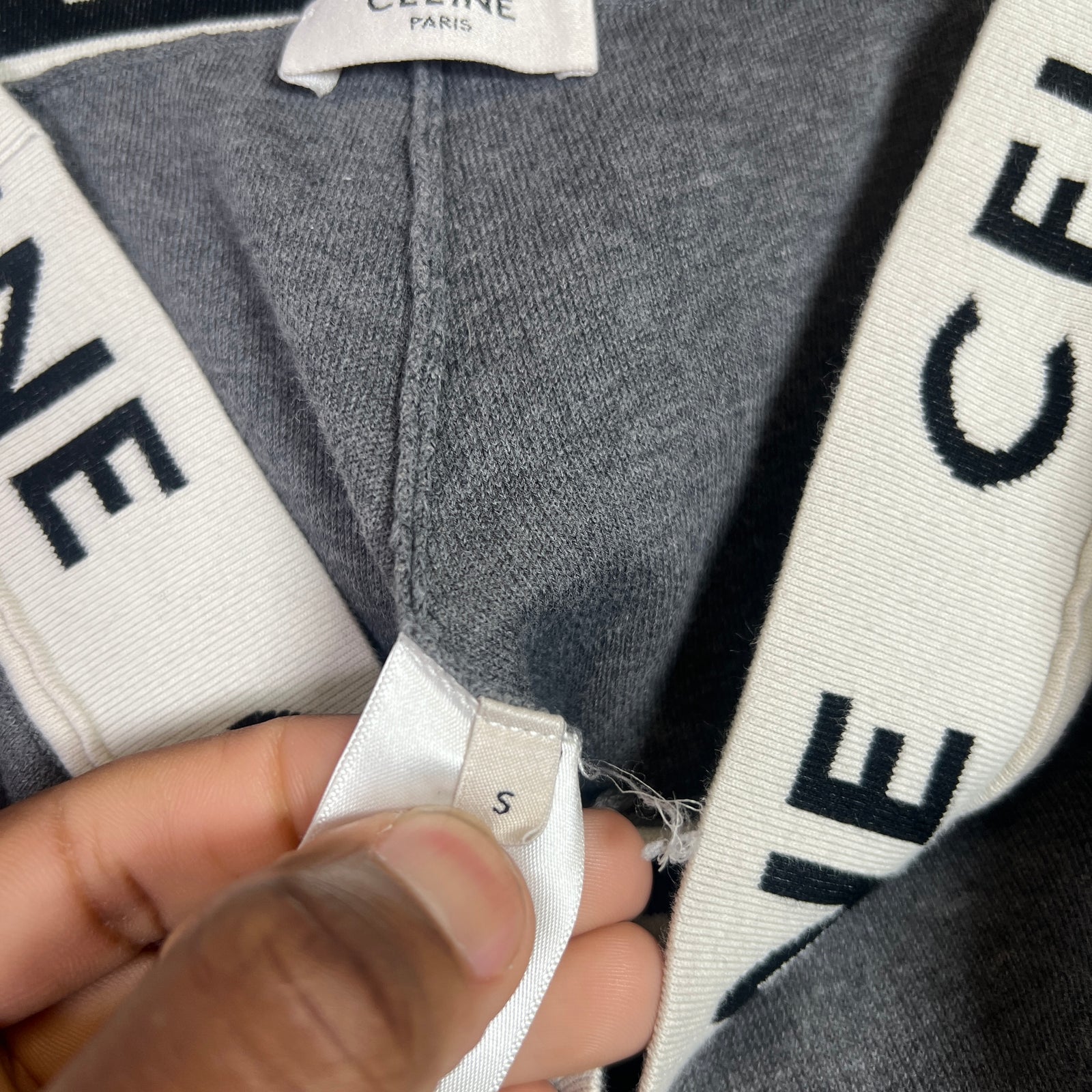 Celine Waistband Logo Leggings