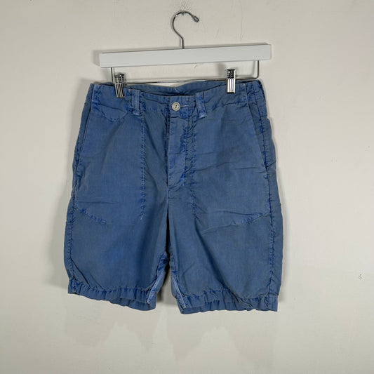 Takahiromiyashita The Soloist Blue Stone Wash Shorts Size S