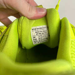Balenciaga Tracks Neon Yellow Size 45