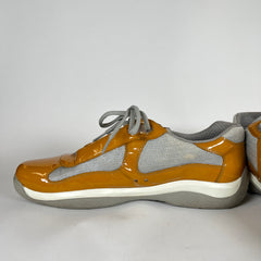 Prada Mustard Yellow Cups Size 12
