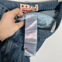 Marni x No Vacancy Logo Patchwork Jeans Size 33