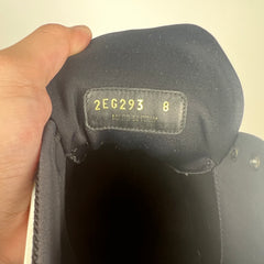 Prada White/Black Cloudburst Thunder Size 8