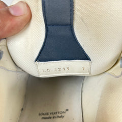 Louis Vuitton Navy Skate Sneaker Size LV 9
