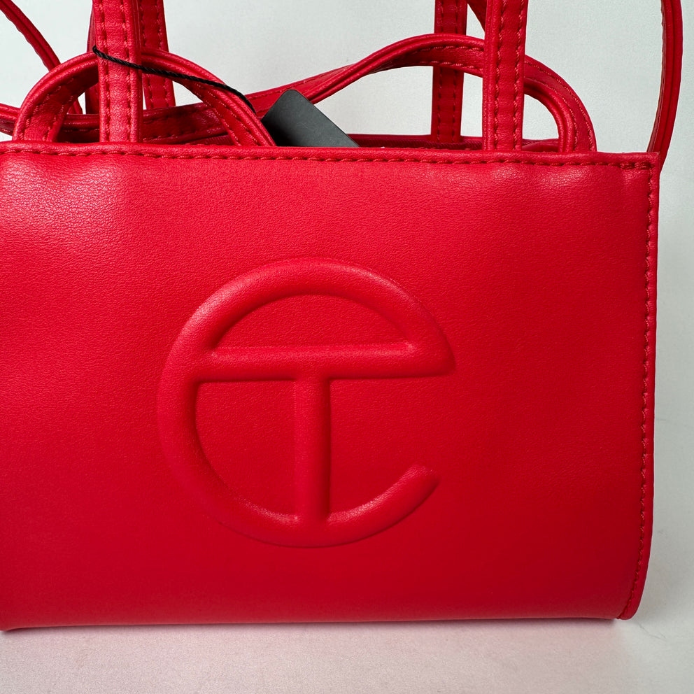 Telfar Red Mini Tote Bag