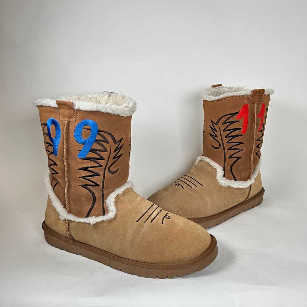Bazo 1199 Cowboy Ugg Boots Size 4