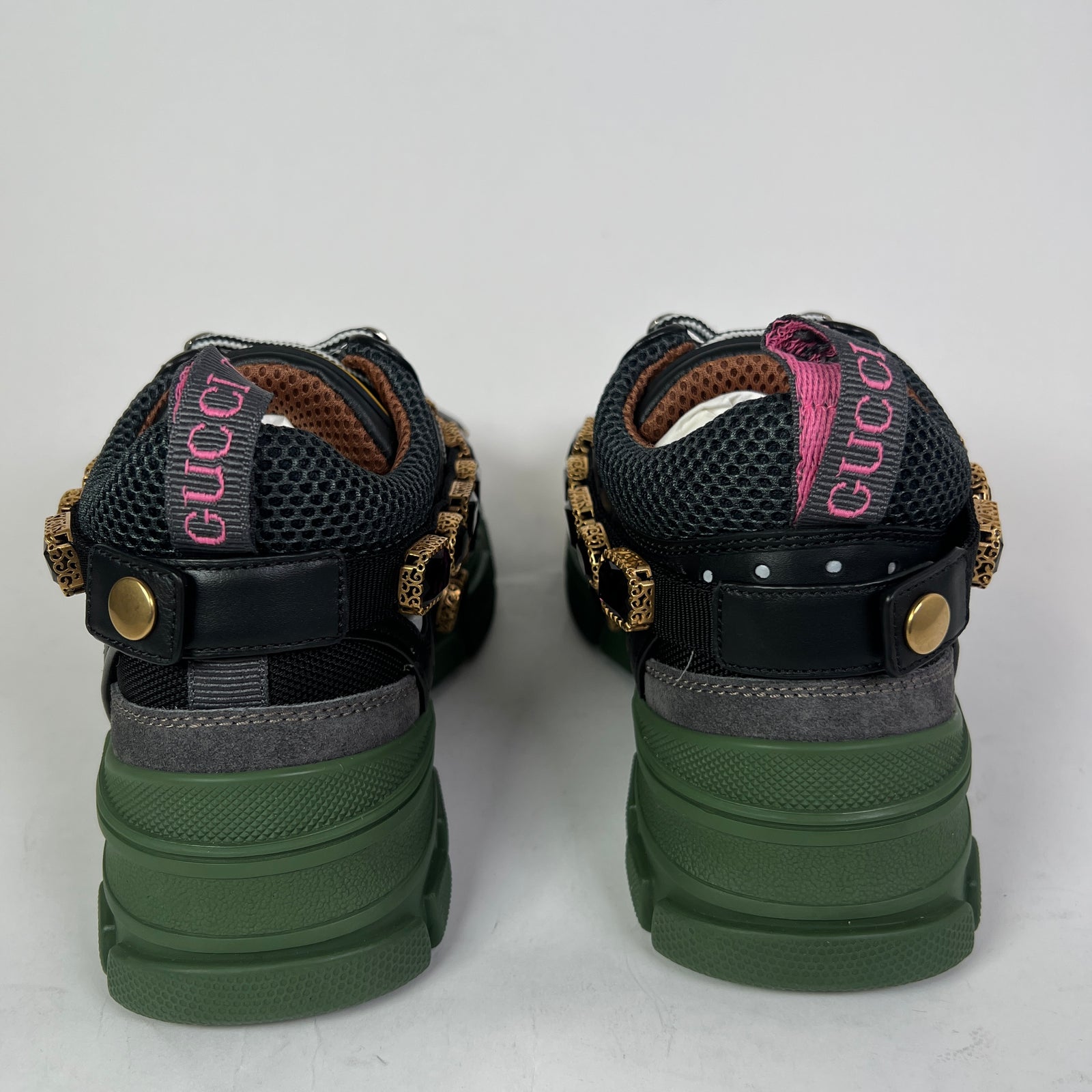 Gucci Crystal Embellished Flashtrek Sneaker