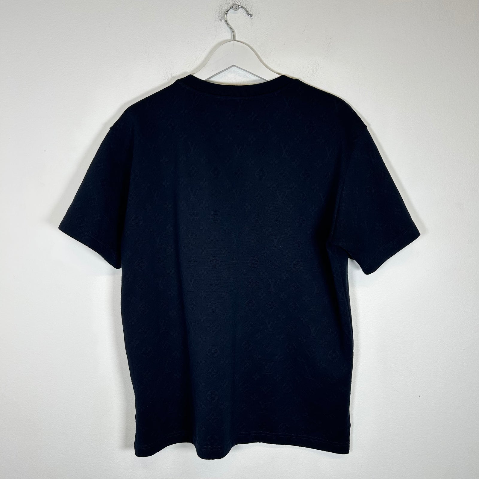 Louis Vuitton Navy 3D Pocket Tee Size M