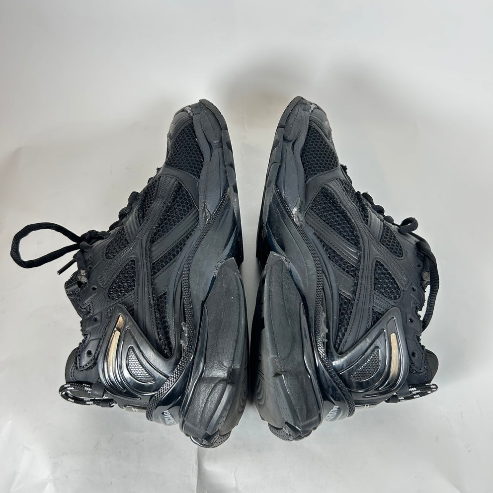 Balenciaga Triple Black Matte Runners Size 44
