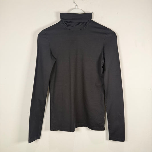 Jil Sander Black Turtle Neck Size S