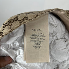 Gucci x The North Face Beige GG Monogram Hat Size M