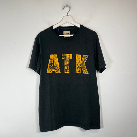 Gallery Dept Vintage Black ATK Logo T-Shirt Size M