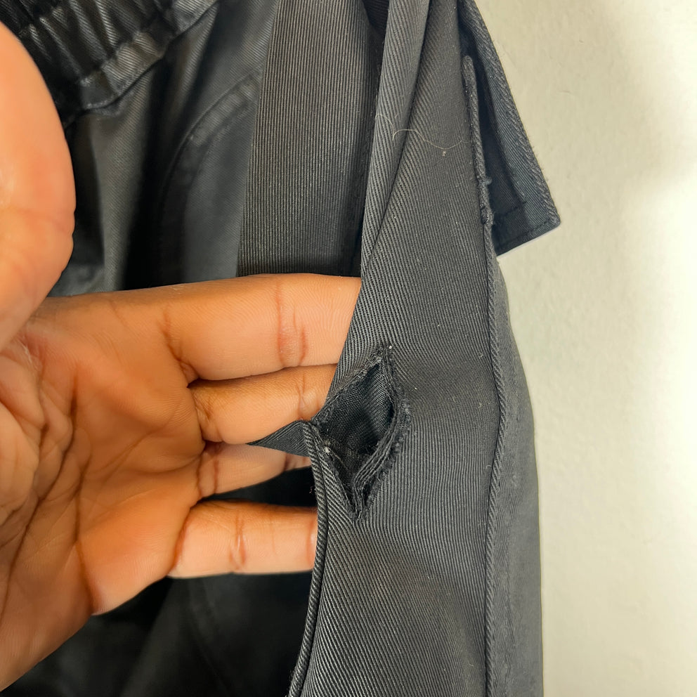 Rick Owens DRKSHDW Black Bela Pod Shorts Size M