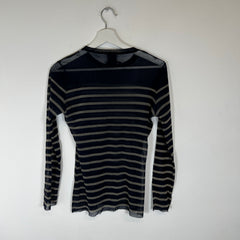 JPG Navy Mesh Longsleeve Sz L