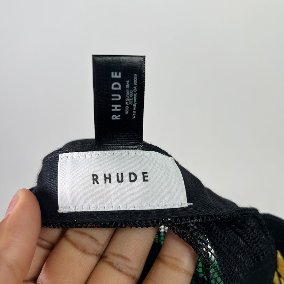 Rhude Supercross Canvas Trucker Hat