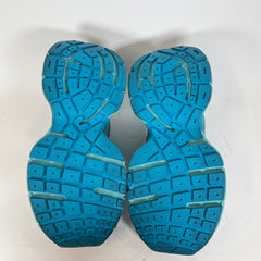 Balenciaga Blue Suede Distressed 3XL Sneaker Size 44