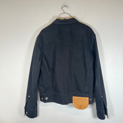 Lanvin Black Denim Jacket Size XL