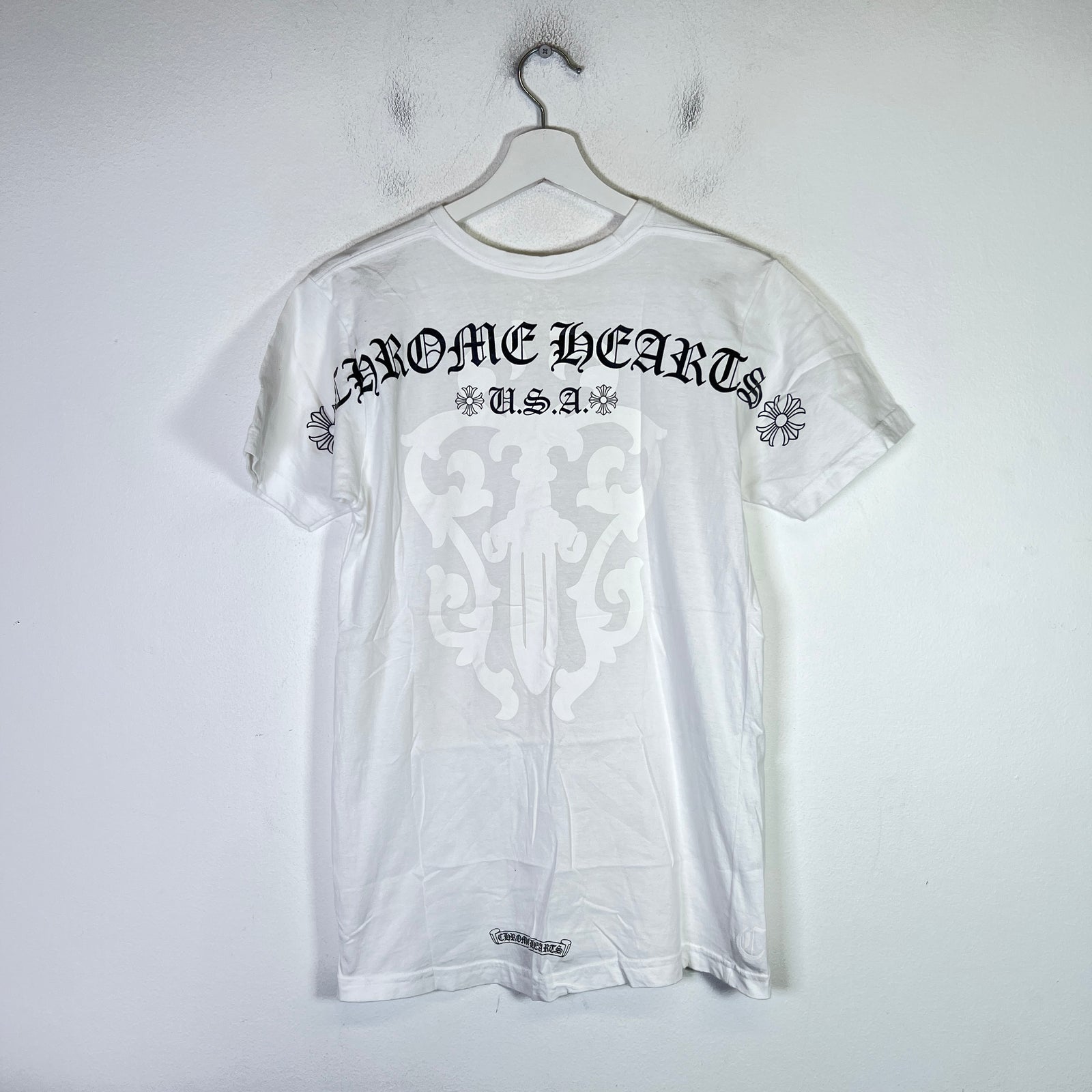 Chrome Hearts Tonal Vine Dagger Scroll T-Shirt