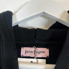 Palm Angels Black Ultra Logo Hoodie Size L