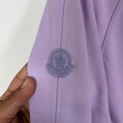Moncler Lavender Patch Logo Crewneck Size L