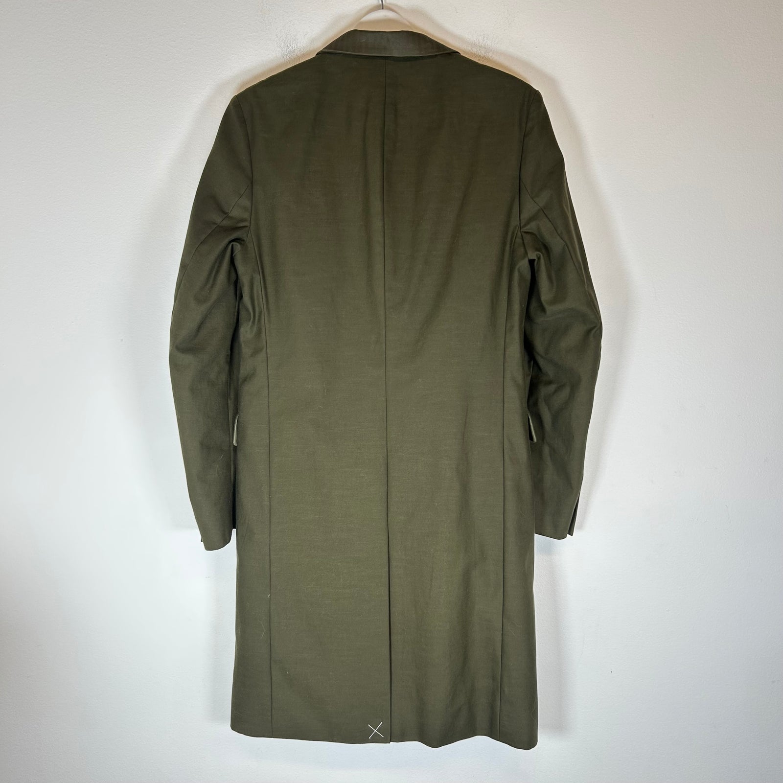 Rag & Bone Olive Cotton Trench Coat Size XS