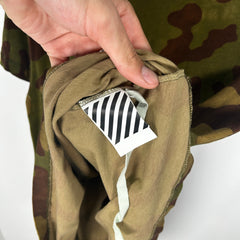 Off White Main Label Camo Logo Tee Size XS