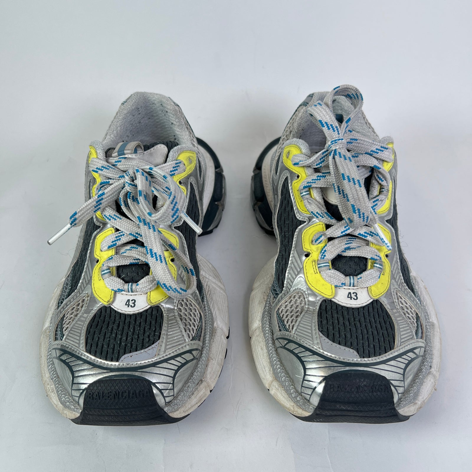 Balenciaga Blue/Yellow Mesh 3XL Sneaker