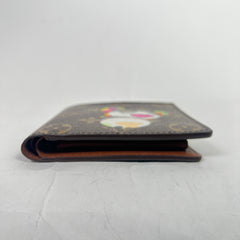 Louis Vuitton x Takashi Murakami 2004 Monogram Panda Marco Wallet