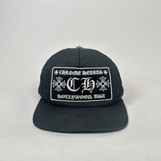 Chrome Hearts Black Hollywood Trucker