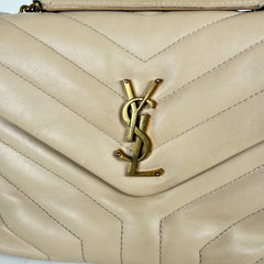 Saint Laurent LouLou Matelasse Chevron Shoulder Bag