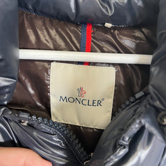 Moncler Puffer Vest Navy Size 5