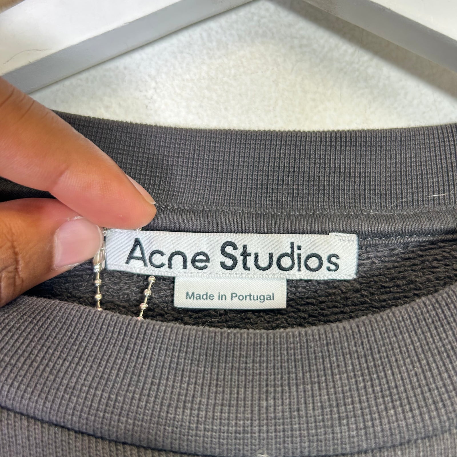 Acne Studios Bubble Logo Crewneck