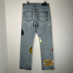 Amiri Travel Patch Jeans Size 30