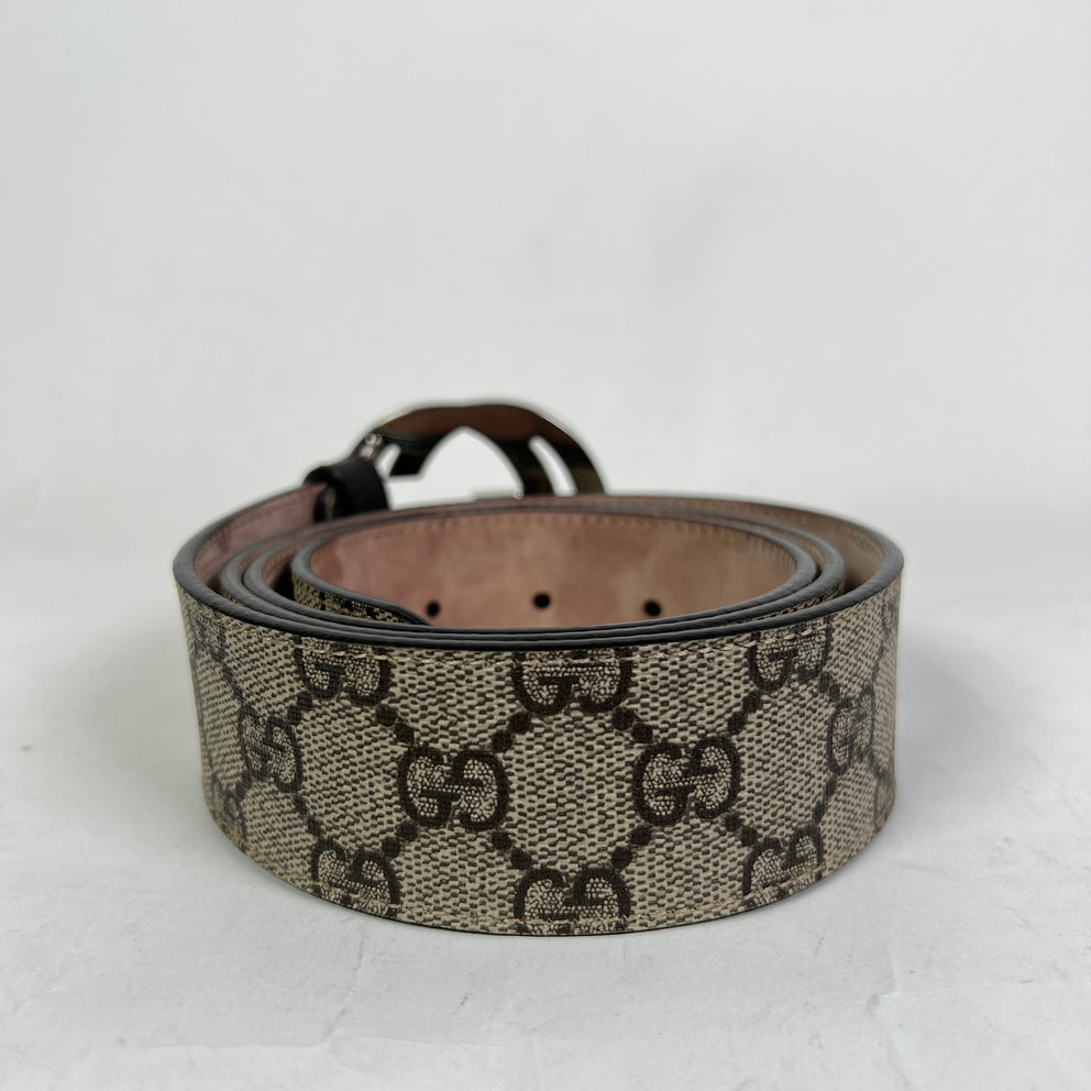 Gucci GG Supreme Canvas Interlocking G Belt