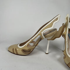 Prada Flame Heels Size 35.5