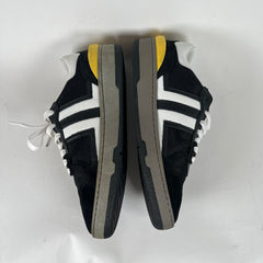 Lanvin Black/Yellow Clay Low Top Sneaker Size 39