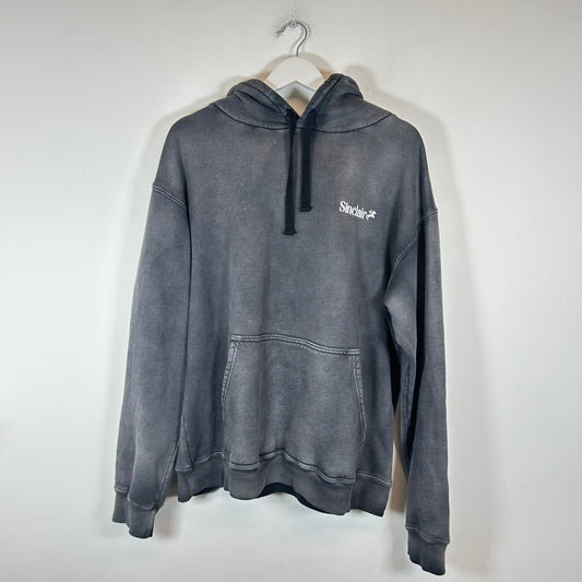 Sinclair Grey Logo Hoodie Size L