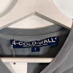 A Cold Wall Grey Logo Longsleeve Size S