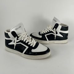 Celine CT-01 Black High Trainers Size 8