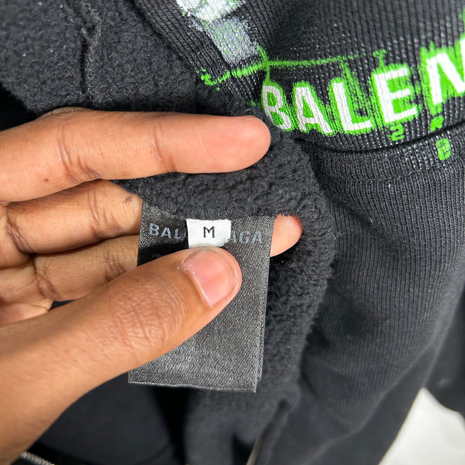 Balenciaga Speed Hunters Zip Up Hoodie Size M