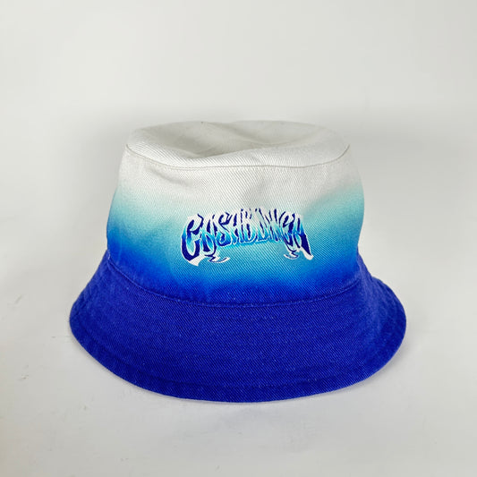 Casablanca Blue Fade Bucket Hat