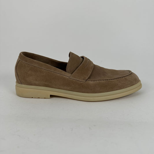 Loro Piano Biege Suede Summer Walker Size 41