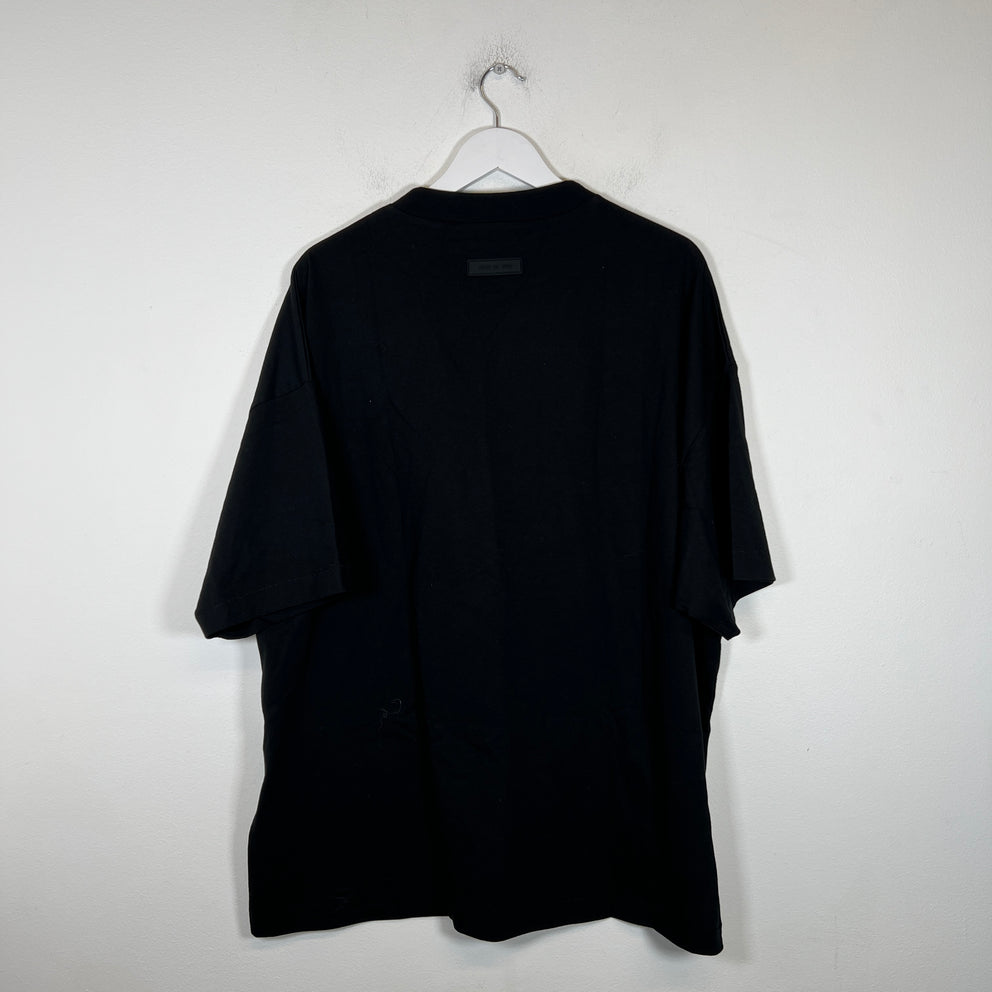Fear of God Black Essentials Tee Size M