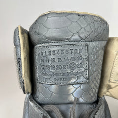 Maison Margiela Grey Python Futures Size 45