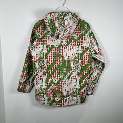 Salomon Green Camo Rain Jacket Size L