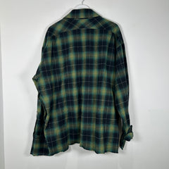 Greg Lauren Green 4-Pocket Flannel Size 4