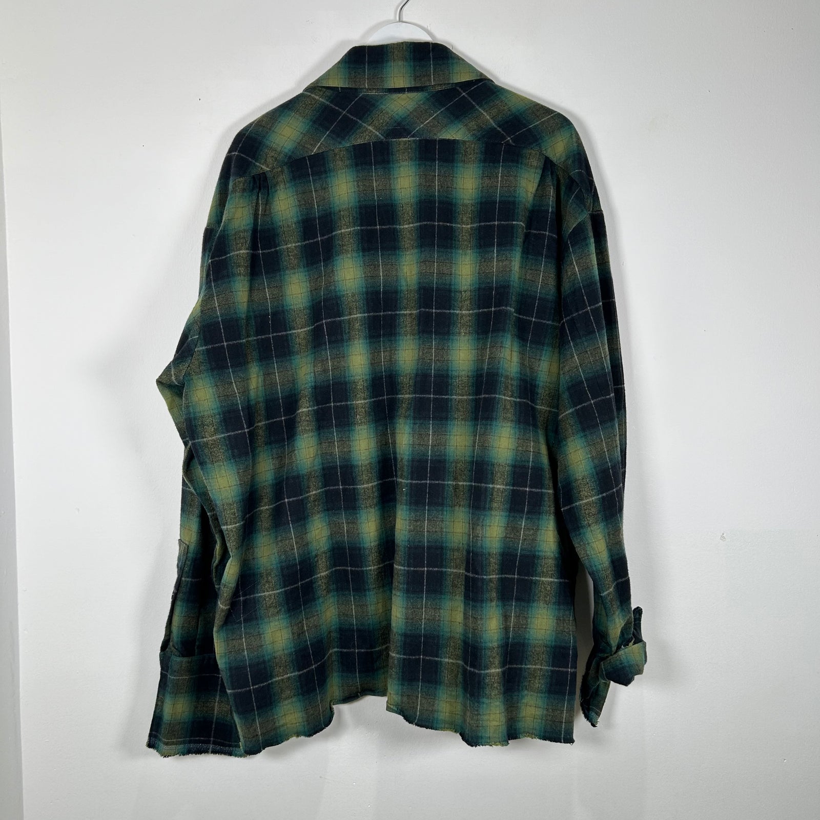 Greg Lauren Green 4-Pocket Flannel Size 4